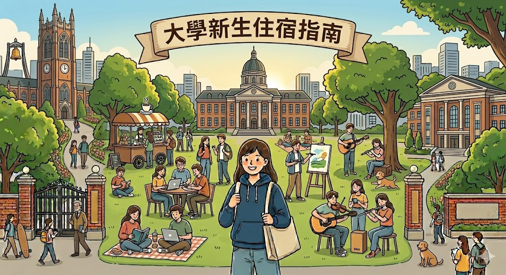 從零開始的獨立生活：準大學生住宿生存全攻略